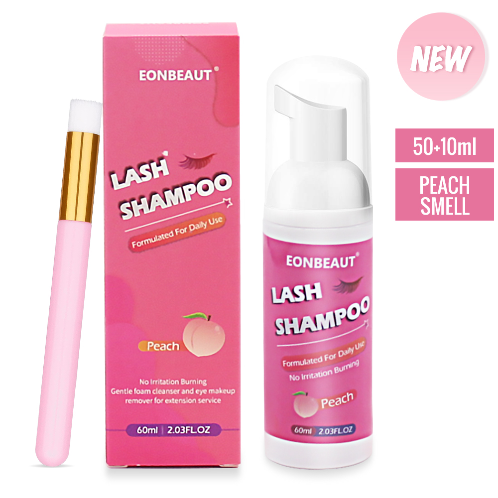 Eyelash Extension Foam Cleanser - شامبو تمديد الرموش 60 مل مع