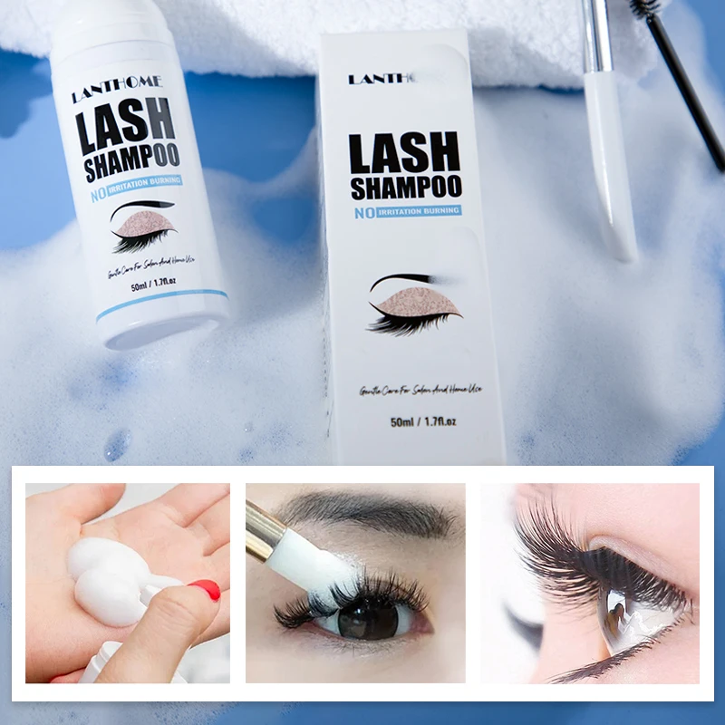 Eyelash Extension Foam Cleanser - 50 مللي برو رمش تمديد شامبو