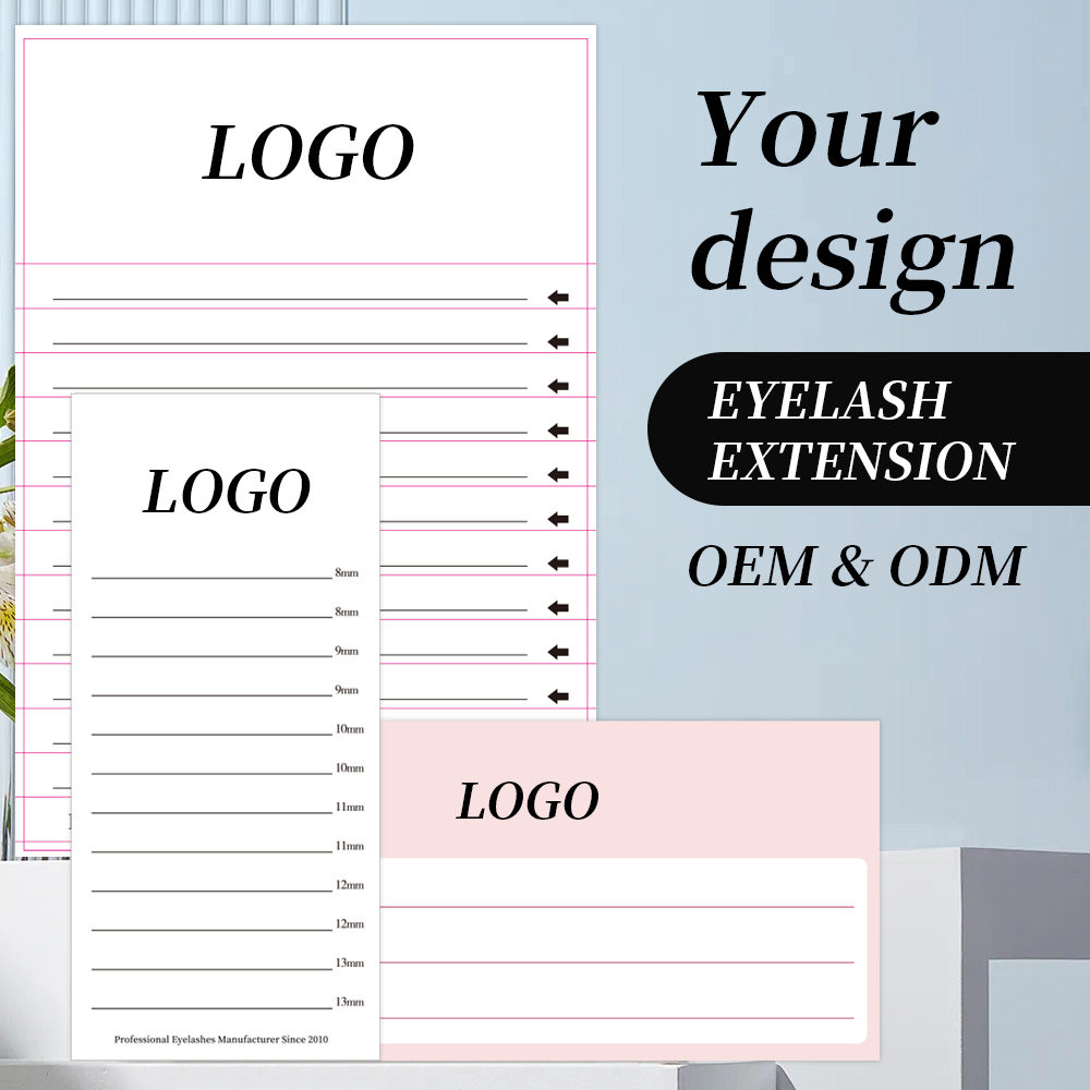 Eyelash Extension Logo Design - رموش صناعية مخصصة بتصميم شعار خاص،