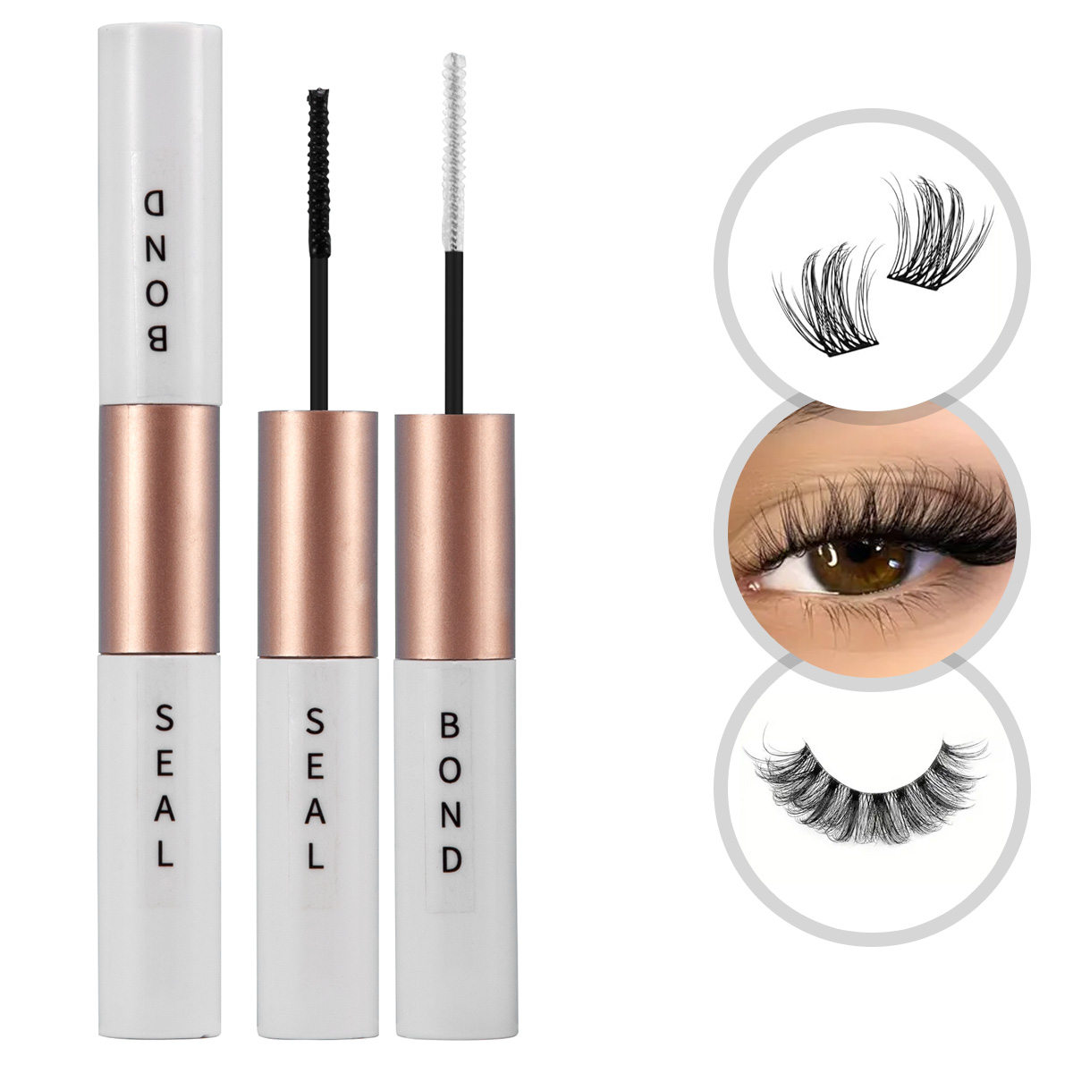 Eyelash Extension Glue For Sensitive Eyes - غراء الرموش الصناعية مقاوم للماء يدوم