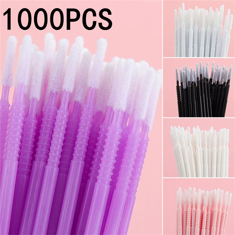 Eyelash Extension Cleaning - 100/200/1000 قطعة من فرش التنظيف الصغيرة