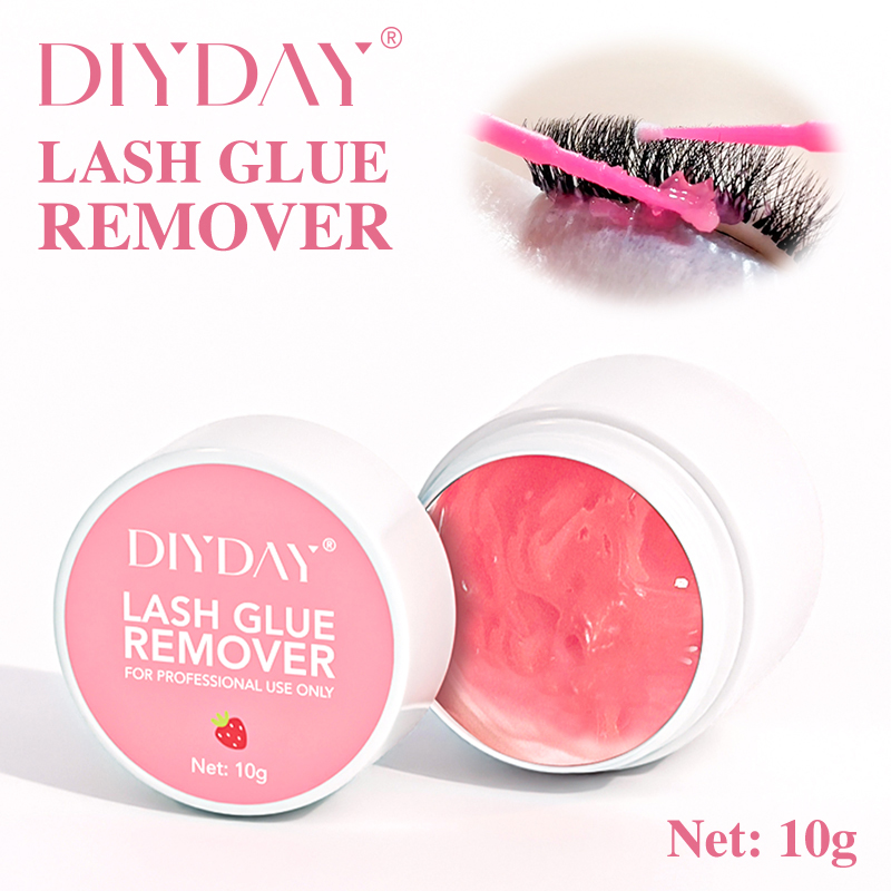 Eyelash Extension Glue For Sensitive Eyes - مزيل لاصق الرموش من DIYDAY، بدون