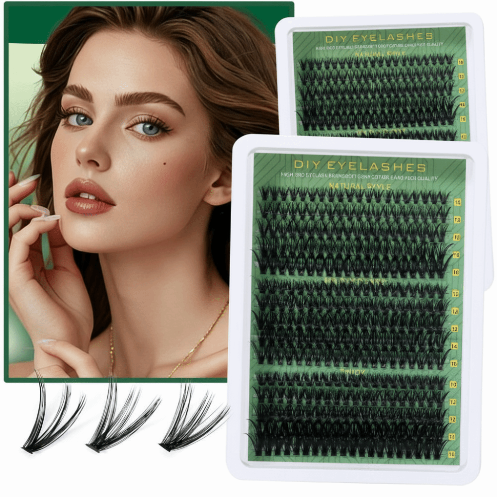 رموش صناعية بمظهر طبيعي، تصميم - مراجعة Eyelash Extension Wispy Look وسعره