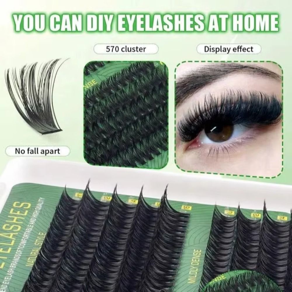 رموش صناعية بمظهر طبيعي، تصميم - مراجعة Eyelash Extension Wispy Look وسعره