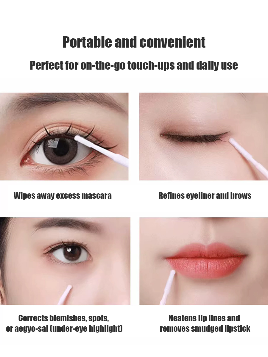 أعواد قطنية طويلة للاستخدام مر - مراجعة Eyelash Extension Cleaning وسعره