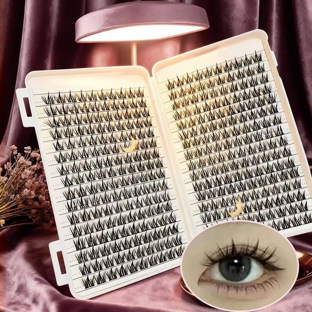 رموش صناعية بمظهر طبيعي مع تصم - مراجعة Eyelash Extension Wispy Look وسعره