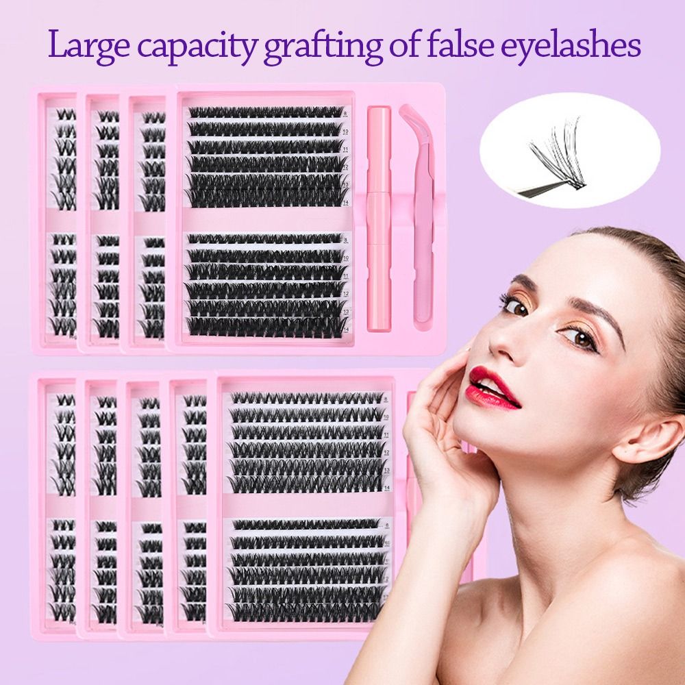رموش صناعية طبيعية المظهر بـ 1 - مراجعة Eyelash Extension Wispy Look وسعره