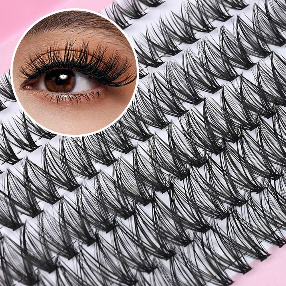 رموش صناعية طبيعية المظهر بـ 1 - مراجعة Eyelash Extension Wispy Look وسعره
