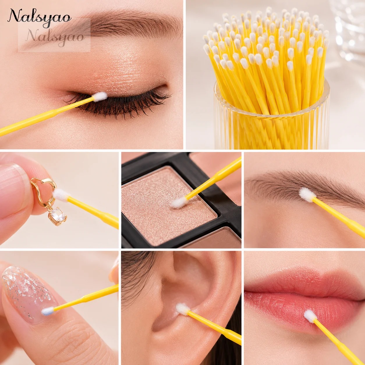 ٥٠٠ قطعة من مسحات تنظيف تمديد  - مراجعة Eyelash Extension Cleaning وسعره