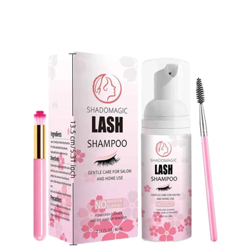 رائج! شامبو سريع التنظيف للرمو - مراجعة Eyelash Extension Foam Cleanser وسعره