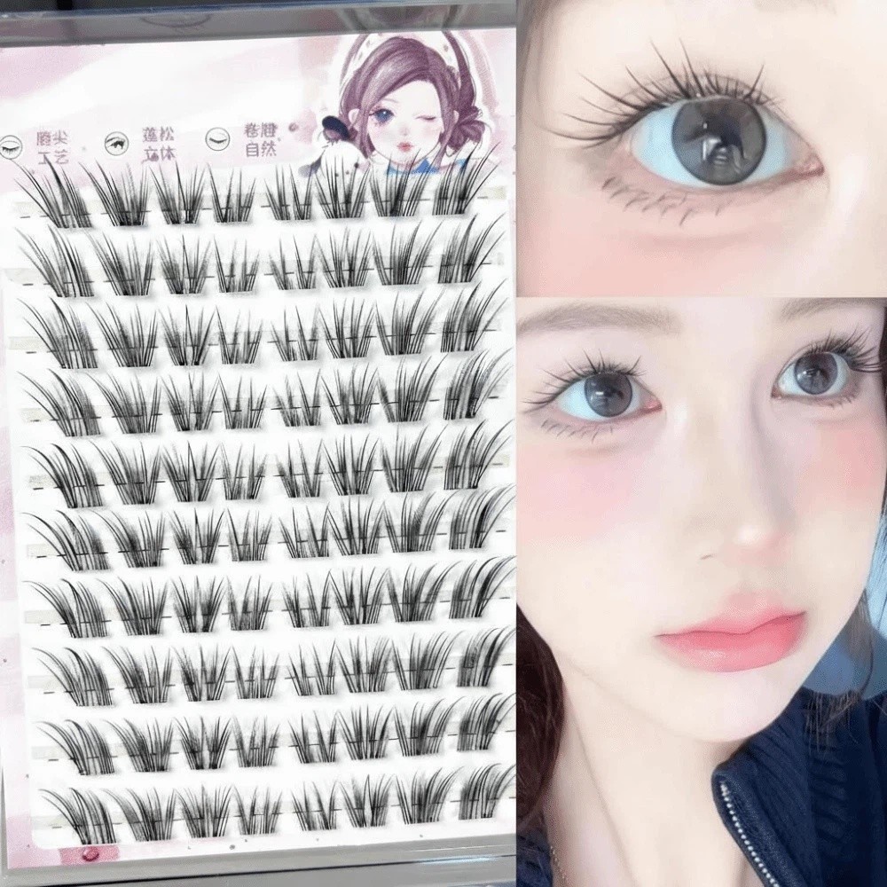 رموش صناعية كاملة الطول طبيعية - مراجعة Eyelash Extension In Chinese وسعره