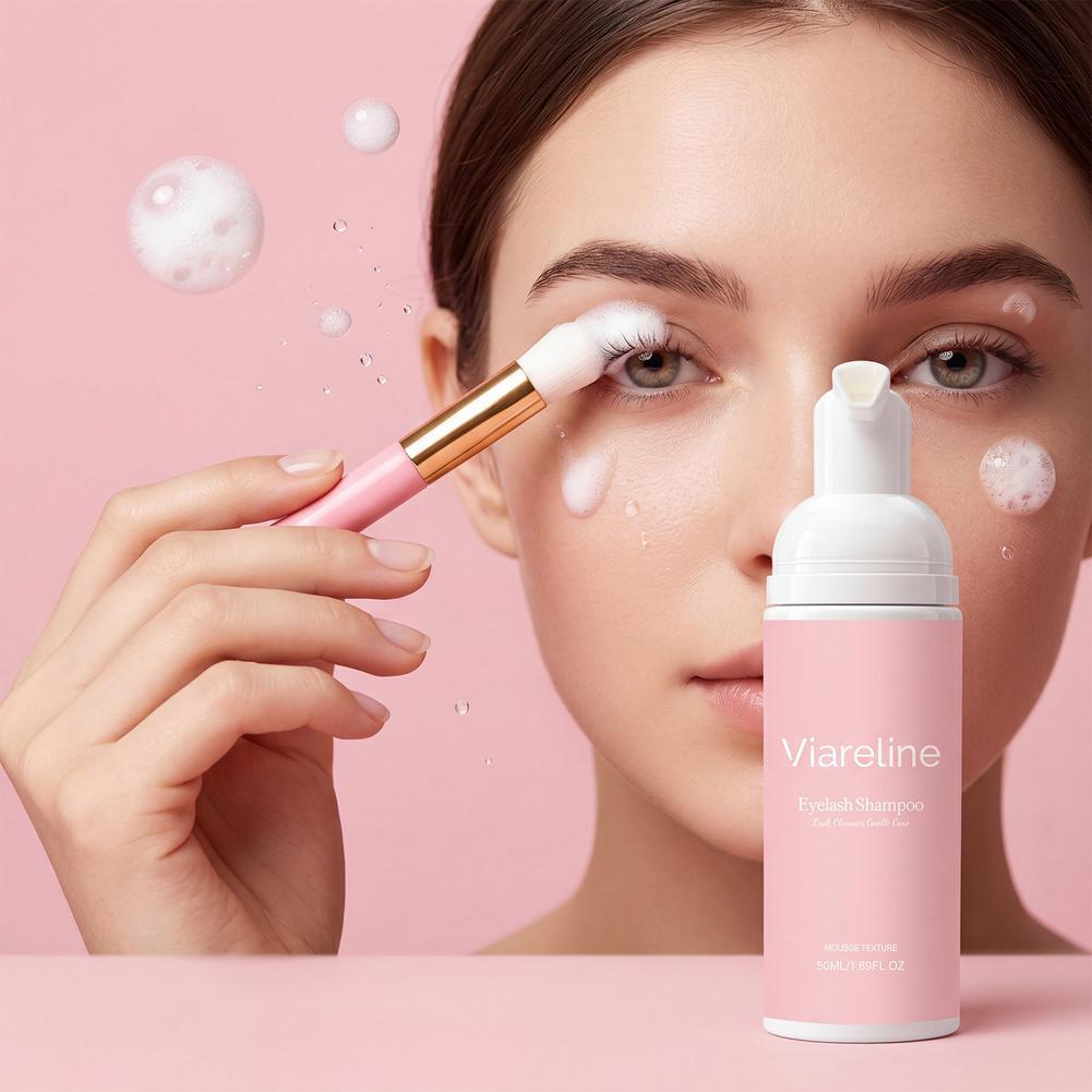 موس تنظيف الرموش، شامبو رغوي ل - مراجعة Eyelash Extension Foam Cleanser وسعره
