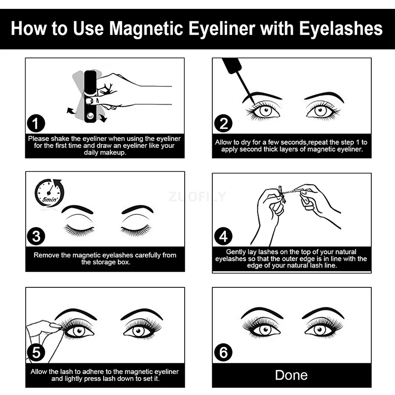 1/2 قطعة من محدد العيون المغنا - مراجعة Eyelash Extension Glue For Sensitive Eyes وسعره
